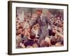 Senator Robert F. Kennedy Campaigning in Indiana Presidential Primary-null-Framed Photographic Print