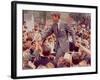 Senator Robert F. Kennedy Campaigning in Indiana Presidential Primary-null-Framed Photographic Print