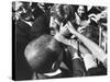 Senator Robert F. Kennedy Campaigning-Bill Eppridge-Stretched Canvas