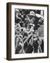 Senator Robert F. Kennedy Mobbed by Youthful Admirers During Campaign-Bill Eppridge-Framed Photographic Print