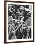 Senator Robert F. Kennedy Mobbed by Youthful Admirers During Campaign-Bill Eppridge-Framed Photographic Print