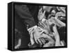 Senator Robert F. Kennedy Shaking Hands with Admirers During Campaigning-Bill Eppridge-Framed Stretched Canvas