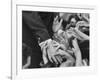 Senator Robert F. Kennedy Shaking Hands with Admirers During Campaigning-Bill Eppridge-Framed Photographic Print