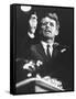 Senator Robert F. Kennedy Speaking at the University of Mississippi-Francis Miller-Framed Stretched Canvas