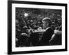 Senator Robert Kennedy and Wife Ethel Standing at Podium Just Prior to His Assassination-Bill Eppridge-Framed Photographic Print