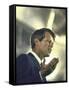 Senator Robert Kennedy on Campaign Trail During Presidential Primary Season-Bill Eppridge-Framed Stretched Canvas