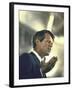 Senator Robert Kennedy on Campaign Trail During Presidential Primary Season-Bill Eppridge-Framed Photographic Print