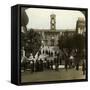 Senatorial Palace, Piazza Del Campidoglio, Capitoline Hill, Rome, Italy-Underwood & Underwood-Framed Stretched Canvas