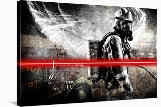 Send Me Firefighter 1-Jason Bullard-Stretched Canvas