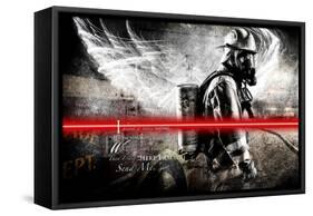 Send Me Firefighter 1-Jason Bullard-Framed Stretched Canvas