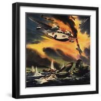 Send the Raf Ambulance Planes!-null-Framed Giclee Print