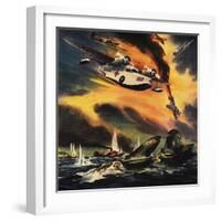 Send the Raf Ambulance Planes!-null-Framed Giclee Print