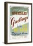 Send Your Overseas Greetings by the New Deluxe Telegraph Service-Sidney Graham-Framed Art Print