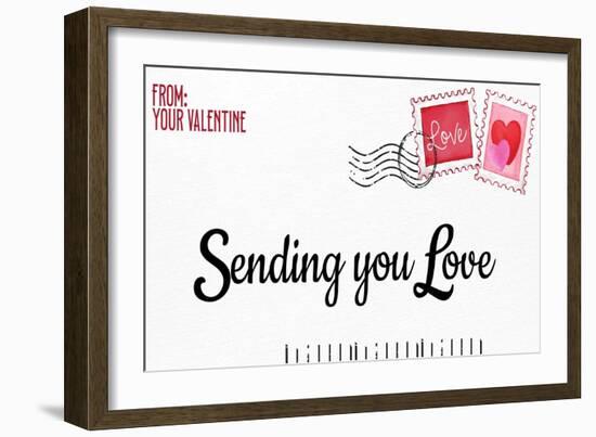 Sending You Love-Allen Kimberly-Framed Art Print