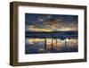 Seneca Lake Sunrise-Robert Lott-Framed Giclee Print