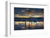 Seneca Lake Sunrise-Robert Lott-Framed Giclee Print