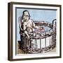 Seneca the Younger (4-65). Roman Stoic Philosopher-Prisma Archivo-Framed Photographic Print