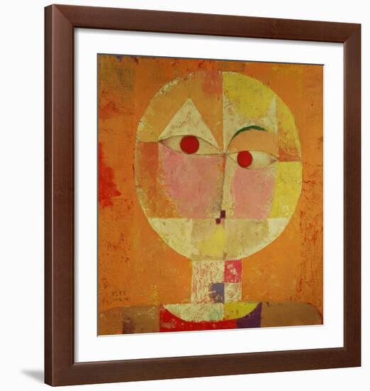 Senecio-Paul Klee-Framed Art Print