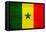 Senegal Flag Design with Wood Patterning - Flags of the World Series-Philippe Hugonnard-Framed Stretched Canvas