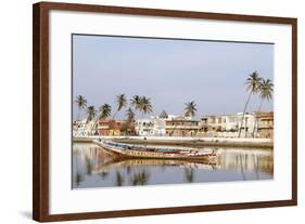 Senegal River and the City of Saint Louis-Bruno Morandi-Framed Photographic Print