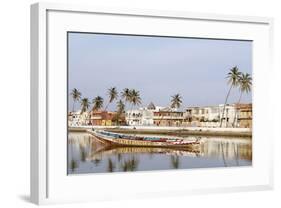 Senegal River and the City of Saint Louis-Bruno Morandi-Framed Photographic Print