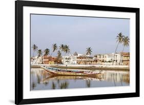 Senegal River and the City of Saint Louis-Bruno Morandi-Framed Photographic Print