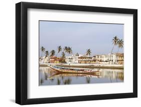 Senegal River and the City of Saint Louis-Bruno Morandi-Framed Photographic Print