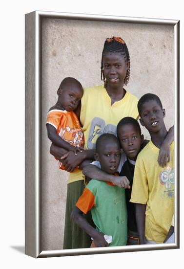 Senegalese children, Garage-Bentenier, Thies, Senegal-Godong-Framed Photographic Print