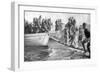 Senegalese Soldiers Embarking on the Egyptian Coast, World War I, 1915-null-Framed Giclee Print