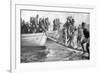 Senegalese Soldiers Embarking on the Egyptian Coast, World War I, 1915-null-Framed Giclee Print