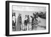 Senegalese Soldiers Embarking on the Egyptian Coast, World War I, 1915-null-Framed Giclee Print