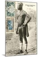 Senegalese Tribesman-null-Mounted Art Print