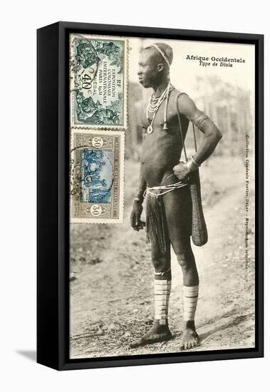 Senegalese Tribesman-null-Framed Stretched Canvas