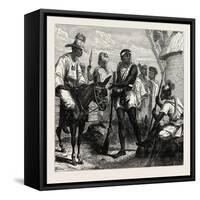 Senegambian People. as a Political Unit-null-Framed Stretched Canvas