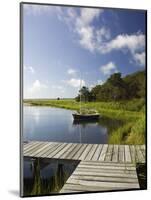 Sengekontacket Pond, Oak Bluffs, Martha's Vineyard, Massachusetts, USA-Walter Bibikow-Mounted Photographic Print