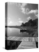 Sengekontacket Pond, Oak Bluffs, Martha's Vineyard, Massachusetts, USA-Walter Bibikow-Stretched Canvas