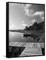 Sengekontacket Pond, Oak Bluffs, Martha's Vineyard, Massachusetts, USA-Walter Bibikow-Framed Stretched Canvas