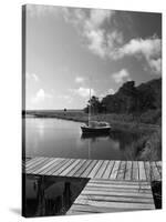 Sengekontacket Pond, Oak Bluffs, Martha's Vineyard, Massachusetts, USA-Walter Bibikow-Stretched Canvas