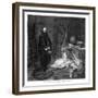 Seni Gazing on the Body of Wallenstein, 1864-Karl Theodor von Piloty-Framed Giclee Print