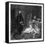 Seni Gazing on the Body of Wallenstein, 1864-Karl Theodor von Piloty-Framed Stretched Canvas