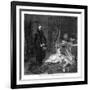 Seni Gazing on the Body of Wallenstein, 1864-Karl Theodor von Piloty-Framed Giclee Print