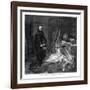 Seni Gazing on the Body of Wallenstein, 1864-Karl Theodor von Piloty-Framed Giclee Print