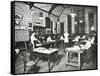 Senior Dressmaking Class, Ackmar Road Evening Institute for Women, London, 1914-null-Framed Stretched Canvas