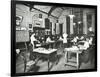 Senior Dressmaking Class, Ackmar Road Evening Institute for Women, London, 1914-null-Framed Photographic Print