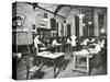 Senior Dressmaking Class, Ackmar Road Evening Institute for Women, London, 1914-null-Stretched Canvas