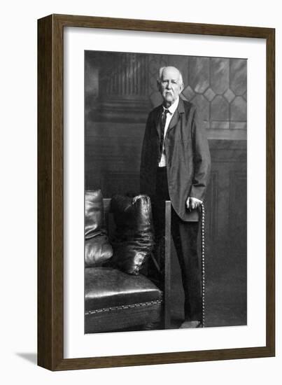 Senior Man Portrait, Ca. 1910-null-Framed Photographic Print