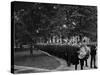 Senior Parade, Commencement Day, University of Michigan-null-Stretched Canvas