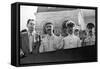 Senior Soviet Figures on the Tribune of Lenin's Mausoleum, Red Square, Moscow, USSR, 1931-null-Framed Stretched Canvas