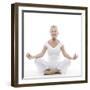 Senior Woman Doing Yoga-Science Photo Library-Framed Premium Photographic Print