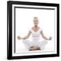 Senior Woman Doing Yoga-Science Photo Library-Framed Photographic Print